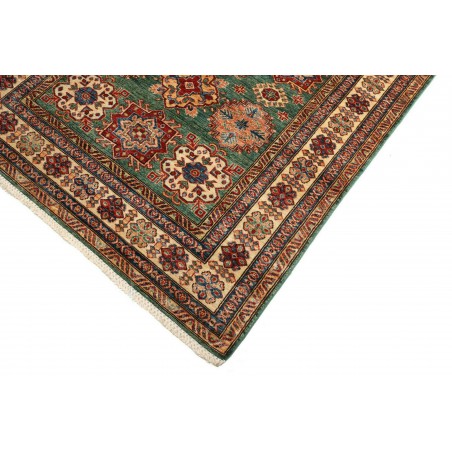 Tappeto Kazak Fine Pakistan bianco giallo 148x202