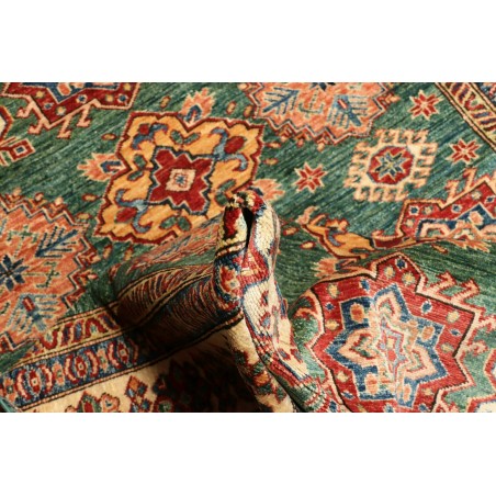 Tappeto Kazak Fine Pakistan bianco giallo 148x202