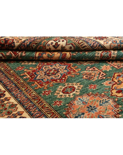 Tappeto Kazak Fine Pakistan bianco giallo 148x202