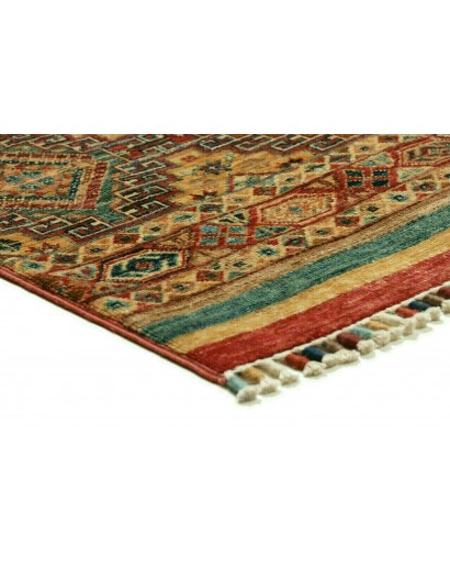 Tappeto Samarkand Pakistan marrone grigio 148x190