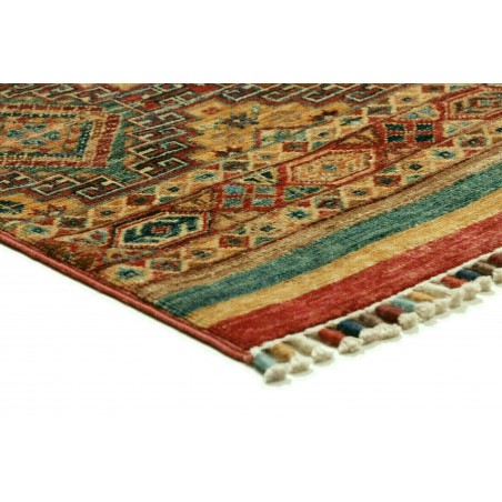 Tappeto Samarkand Pakistan marrone grigio 148x190