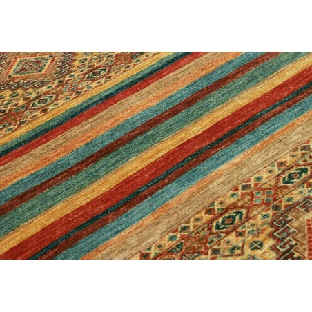 Tappeto Samarkand Pakistan marrone grigio 148x190