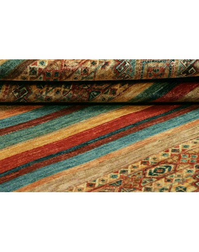 Tappeto Samarkand Pakistan marrone grigio 148x190