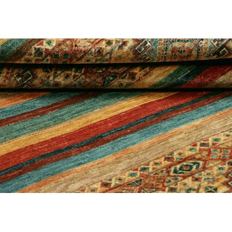 Tappeto Samarkand Pakistan marrone grigio 148x190