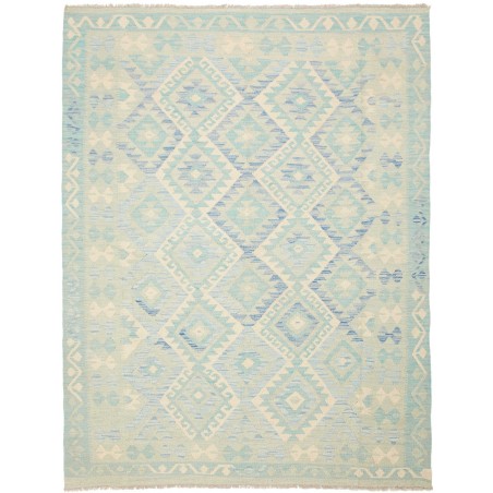 Tappeto Kilim Afghanistan bianco 152x200