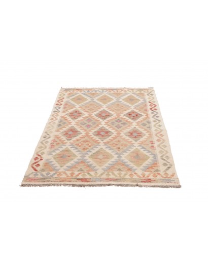 Tappeto Kilim Afghanistan beige marrone 105x151