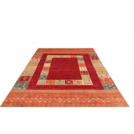 Tappeto Siva Pakistan marrone arancione 210x280