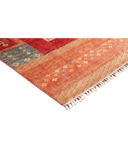 Tappeto Siva Pakistan marrone arancione 210x280