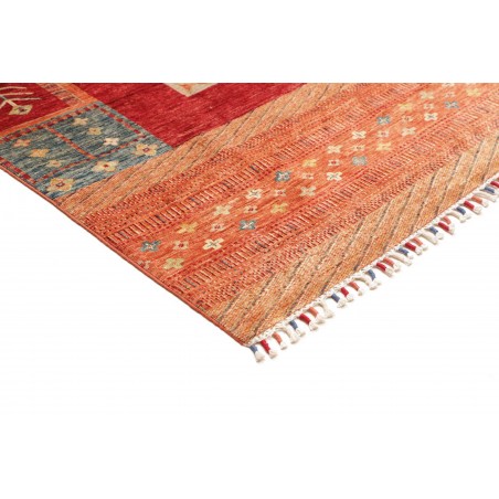 Tappeto Siva Pakistan marrone arancione 210x280