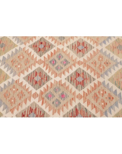 Tappeto Kilim Afghanistan beige marrone 105x151