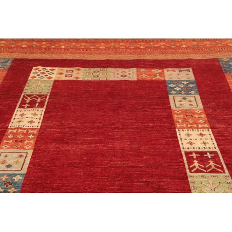 Tappeto Siva Pakistan marrone arancione 210x280
