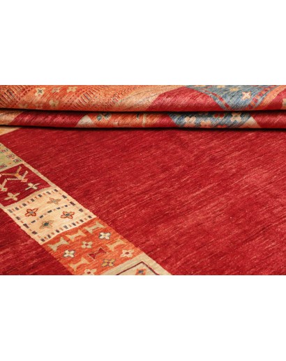 Tappeto Siva Pakistan marrone arancione 210x280