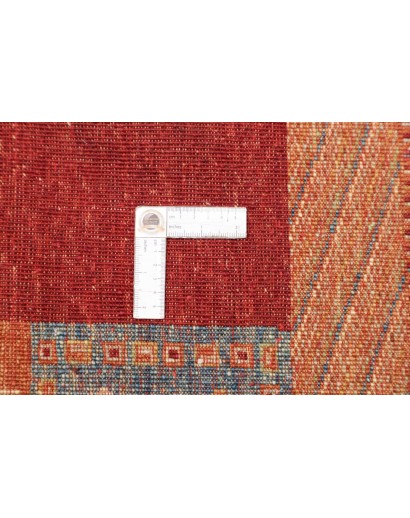 Tappeto Siva Pakistan marrone arancione 210x280