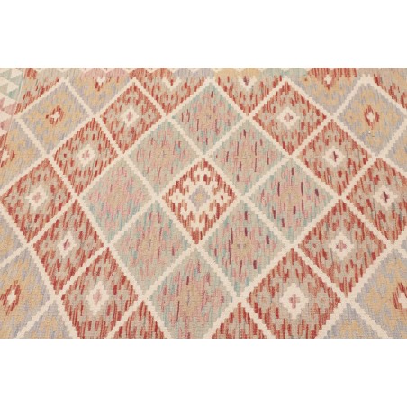 Tappeto Kilim Afghanistan bianco marrone 108x156
