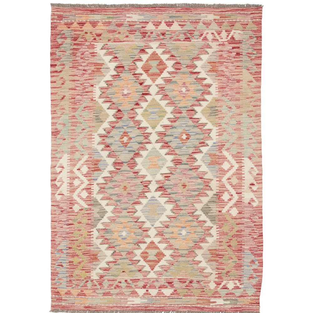 Tappeto Kilim Afghanistan marrone 102x147