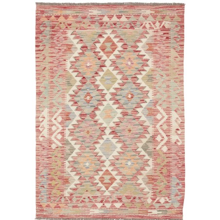 Tappeto Kilim Afghanistan marrone 102x147