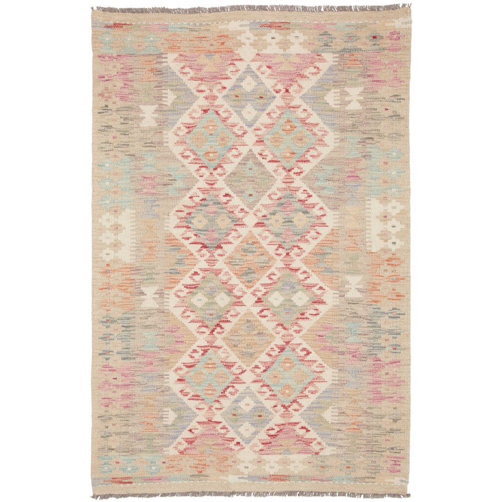 Tappeto Kilim Afghanistan beige 104x156