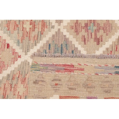 Tappeto Kilim Afghanistan marrone bianco 103x149
