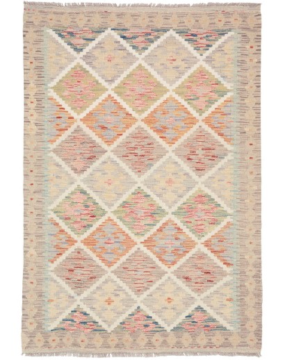 Tappeto Kilim Afghanistan beige 103x150