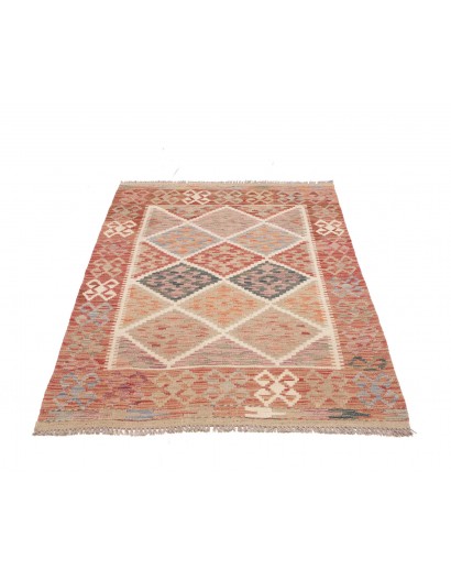 Tappeto Kilim Afghanistan marrone 102x148