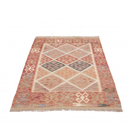Tappeto Kilim Afghanistan marrone 102x148