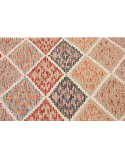 Tappeto Kilim Afghanistan marrone 102x148