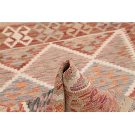 Tappeto Kilim Afghanistan marrone 102x148