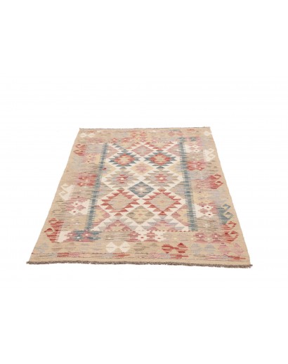 Tappeto Kilim Afghanistan marrone 97x155