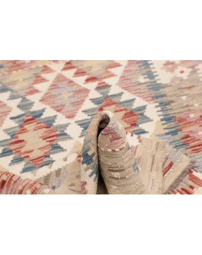 Tappeto Kilim Afghanistan marrone 97x155