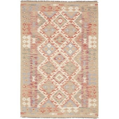 Tappeto Kilim Afghanistan marrone 102x151