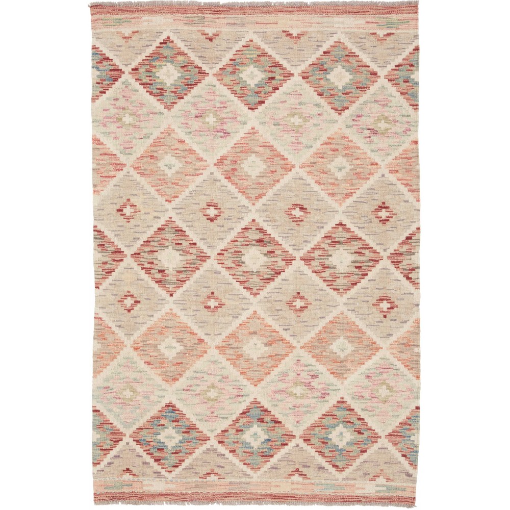 Tappeto Kilim Afghanistan marrone 100x152