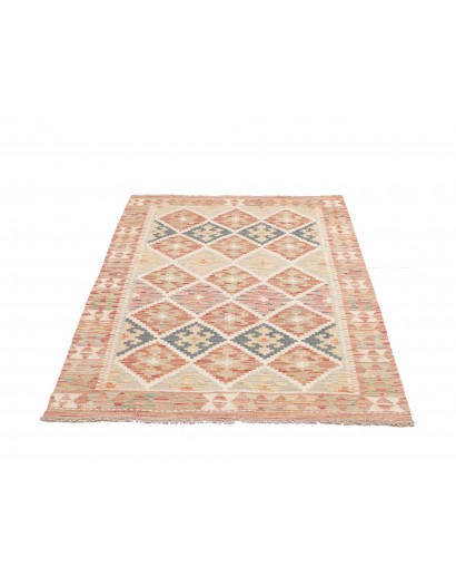 Tappeto Kilim Afghanistan beige marrone 103x152