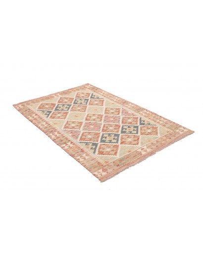 Tappeto Kilim Afghanistan beige marrone 103x152