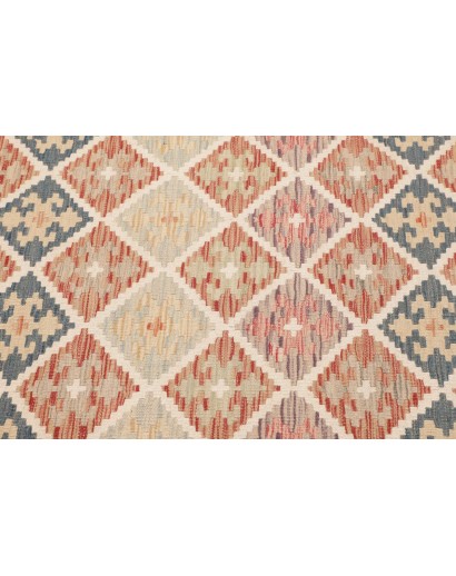 Tappeto Kilim Afghanistan beige marrone 103x152