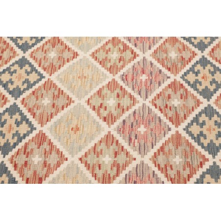Tappeto Kilim Afghanistan beige marrone 103x152