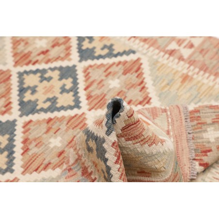 Tappeto Kilim Afghanistan beige marrone 103x152