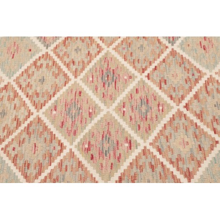 Tappeto Kilim Afghanistan beige rosso 103x152