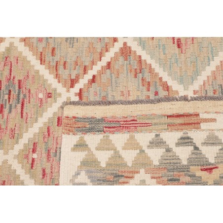 Tappeto Kilim Afghanistan beige rosso 103x152