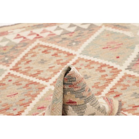 Tappeto Kilim Afghanistan beige rosso 103x152