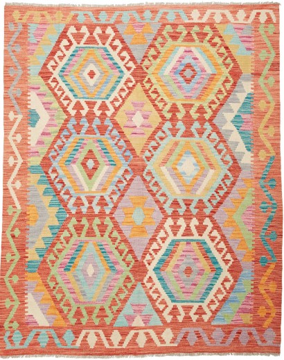 Tappeto Kilim Afghanistan marrone 153x192