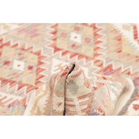 Tappeto Kilim Afghanistan beige rosso 102x145