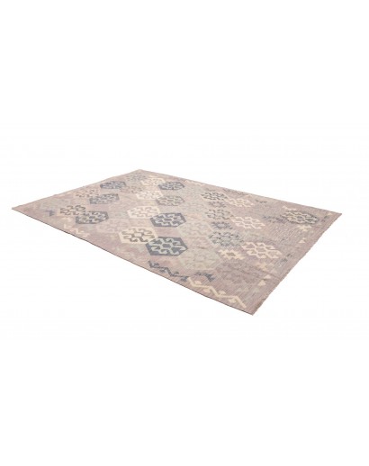 Tappeto Kilim Afghanistan azzurro 198x298
