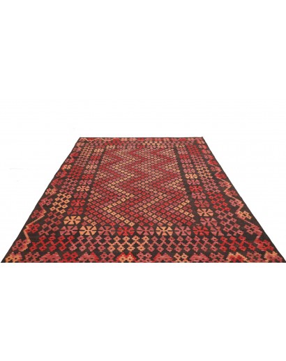 Tappeto Kilim Afghanistan grigio marrone 207x290