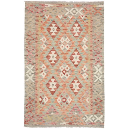 Tappeto Kilim Afghanistan marrone 98x153