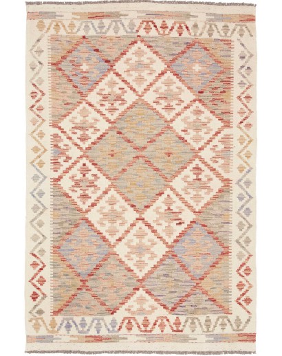 Tappeto Kilim Afghanistan giallo 99x150