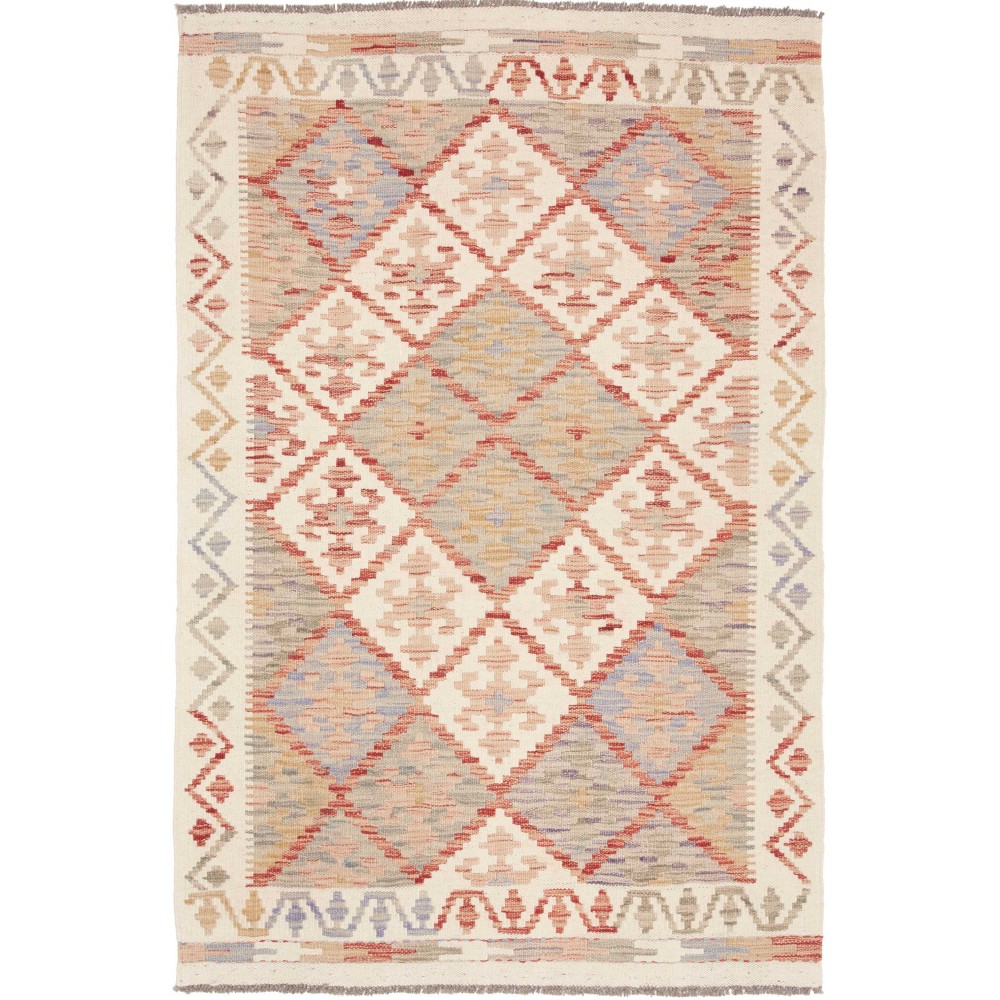 Tappeto Kilim Afghanistan giallo 99x150