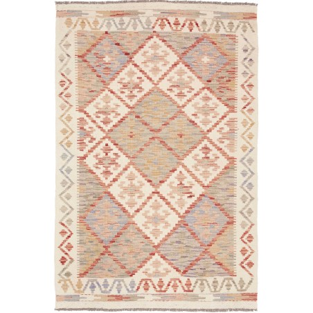 Tappeto Kilim Afghanistan giallo 99x150