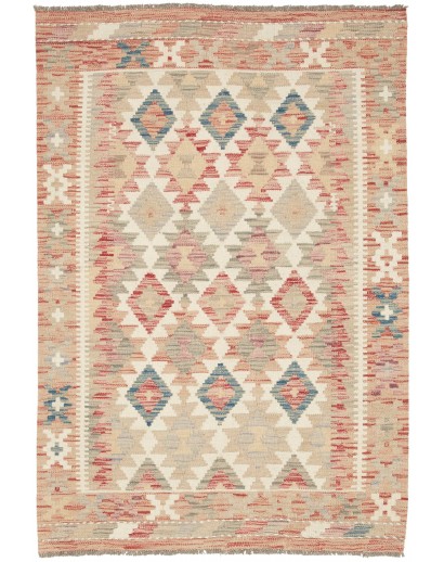 Tappeto Kilim Afghanistan marrone 99x146