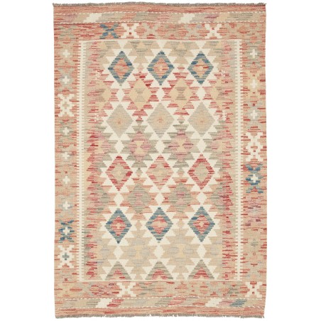 Tappeto Kilim Afghanistan marrone 99x146