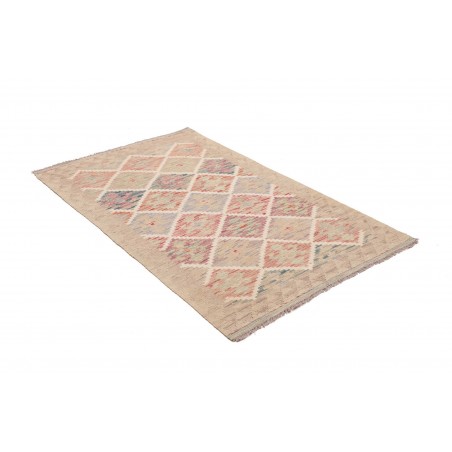Tappeto Kilim Afghanistan marrone 97x154